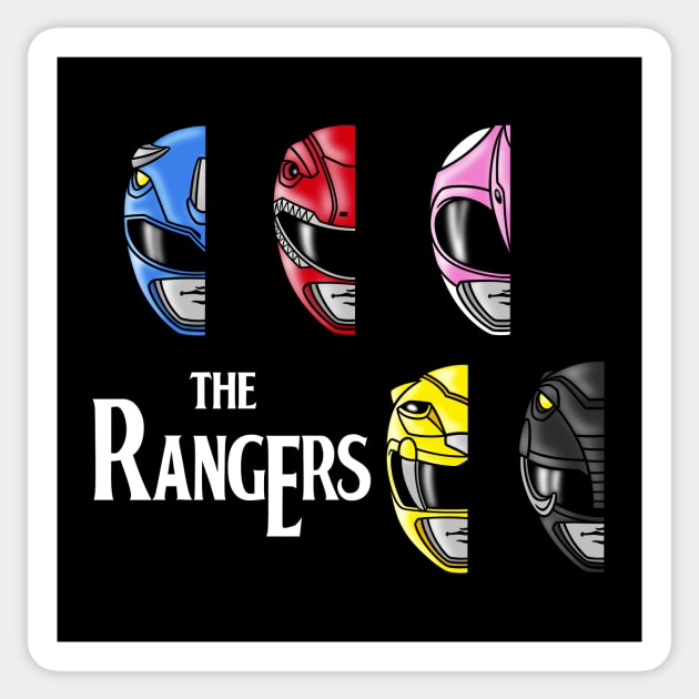 The Rangers Sticker by Barbadifuoco